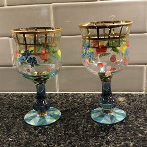 Mackenzie-Childs stemware
